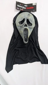 Fun World Geistergesicht Zombie Schrei Maske Halloween Kostüm - Bild 1 von 6