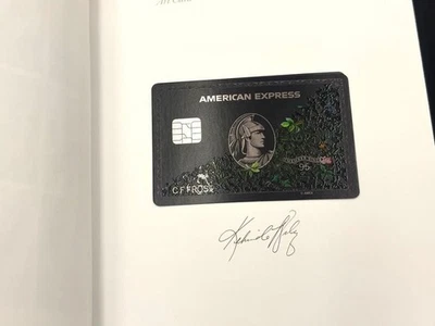 AMEX Centurion Card Samples 3 Types Black Card Collector's Edition Japan - Image 1 of 4