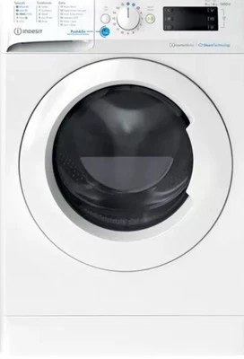 Indesit BDE 96436X W UK N Freestanding 9/6kg Washer Dryer, 1600rpm, White - Image 1 of 3