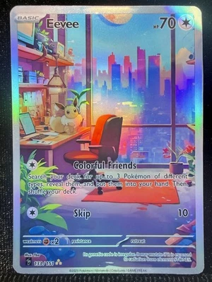 Pokemon Fanart Eevee Card - Image 1 of 4