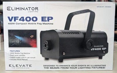 Eliminator Lighting VF400 EP - 400W Compact Mobile Fog Machine - NEW - Image 1 of 3