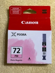 Canon Genuine 72PM Photo Magenta Ink Cartridge - Pixma - Picture 1 of 2
