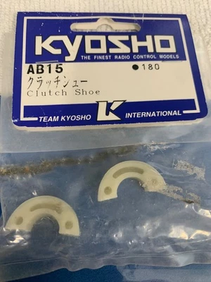 Kyosho AB15 Clutch Shoe Set RC Cars & Trucks Sealed NOS NIB Genuine OEM Rare HTF - Image 1 of 4