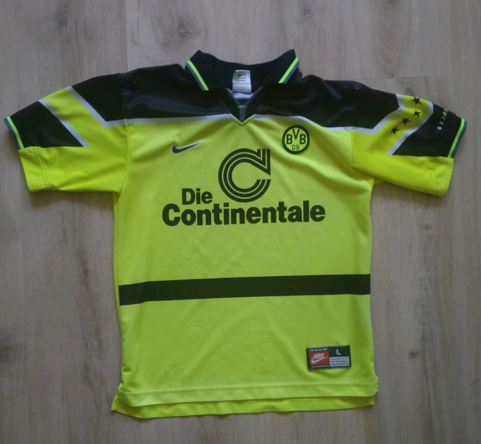 BVB Trikot 1997/98 - Continentale - Nike - Größe S / Kinder L 152 - 164 - Bild 1 von 4