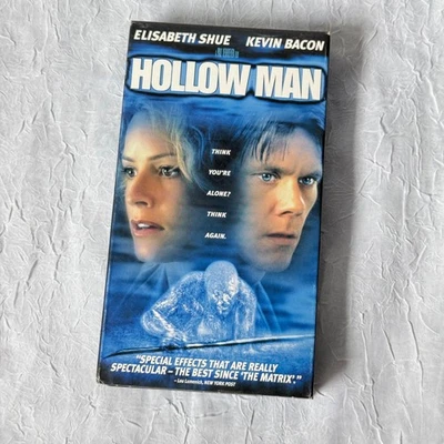 Hollow Man (2000) VHS New Sealed Kevin Bacon Sci-Fi Thriller Y2K Horror 1st - Image 1 of 4