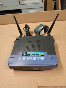 Linksys Wireless-G Broadband Router With 4-port Switch WRT54GS - Picture 1 of 3