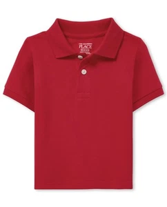 The Children's Place baby boys and Toddler Uniform Pique Polo Shirt, Classic - Picture 1 of 3
