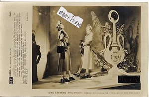 1950 Gimbels NEW YORK Fashion PHOTO Advertising Window Display Fixture MALETICH - Picture 1 of 1
