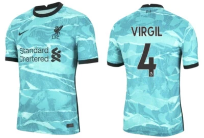 Trikot Nike FC Liverpool 2020-2021 Away - Virgil van Dijk 4 I Auswärts LFC