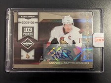 DANIEL ALFREDSSON - SSP/25 Auto - 2010-11 Panini Limited #6