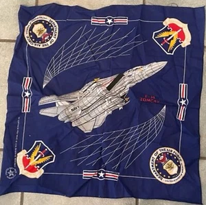 Scarf / Bandana Tactical Air Command US Air Force & Navy Fighter F-14 Tomcat USA - Picture 1 of 1