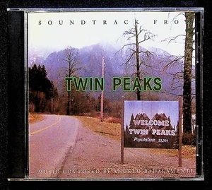 Soundtrack From Twin Peaks - Angelo Badalamenti David Lynch TV Show 1990 CD - Foto 1 di 4