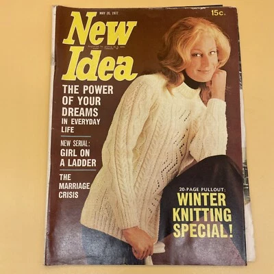 New Idea Magazine 20 May 1972 Australia Vintage - Image 1 of 4