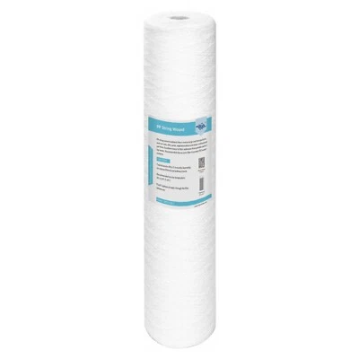 20 Micron 20"x4.5" String Wound Sediment Water Filter Whole House For Big Blue - Image 1 of 4