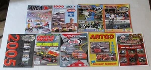 Lot of Autographed Auto Racing Programs & Magazines Arca Oswego Eagle NASCAR - Picture 1 of 20