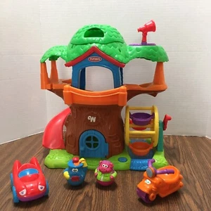Playskool Weebles Treehouse Musical Ferris Wheel Playset with Weebles & Vehicles - Picture 1 of 16