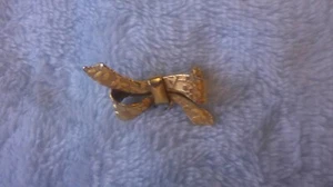 Arco doble dorado, pasador - Imagen 1 de 2