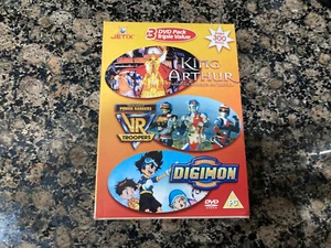 king arthur - vr troopers - digimon JETIX DVD FREE SHIPPING - Imagen 1 de 1