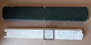 Regla deslizante vintage A.G. Thorton P.I.C 131 en estuche original - 12" - Imagen 1 de 18