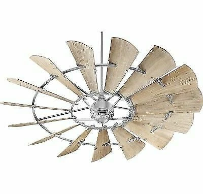 Quorum 72 Inch Windmill Indoor Ceiling Fan - Weathered Oak