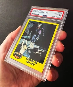 1989 Topps Batman Hanging on for Life! #159 PSA 10 GEM MINT - POP 1! - Picture 1 of 3