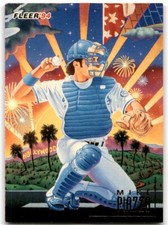 1994 FLEER PRO-VISIONS MIKE PIAZZA LOS ANGELES DODGERS #8