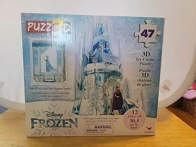 Disney Frozen 47 Piece Puzz3D Ice Castle Puzzle - Image 1 of 4