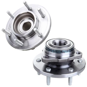 2PCS Wheel Hub Bearings w/ABS Front For 2006 2007 2008 2009 2010 Hummer H3 Steel - Bild 1 von 6