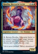 FOIL Rootha, Mercurial Artist | MtG Magic Strixhaven School of Mages | ENG |MINT