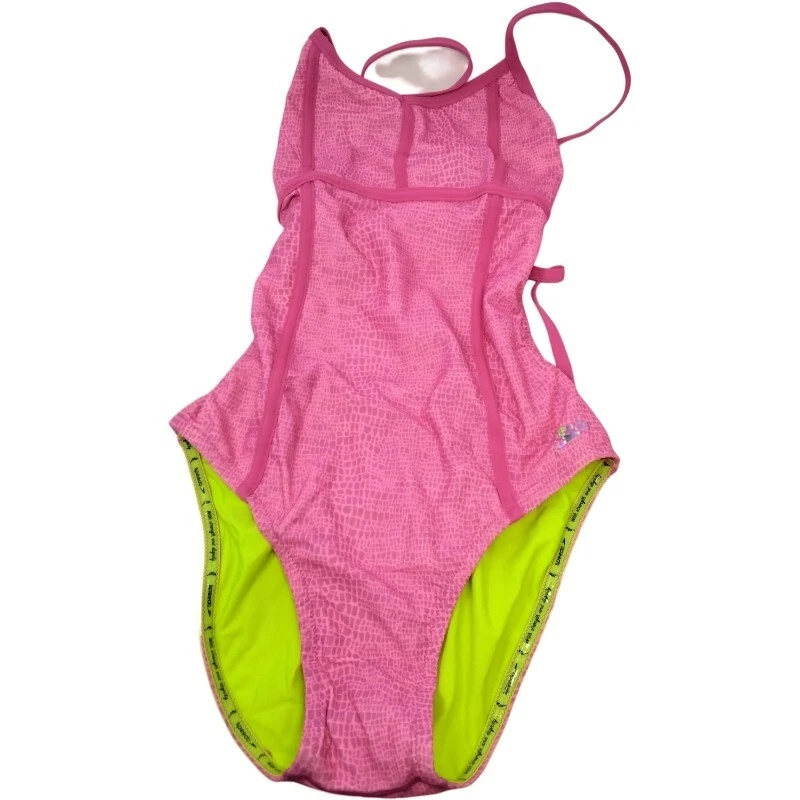 Speedo Missy Franklin - Mujer (Talla 10/36)- Body Traje de baño - Rosa, Verde - *Nuevo* Foto 1 de 4