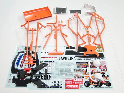 NEW KYOSHO 4WD Body Roll Cage & Decals JAVELIN KJ~8 - Image 1 of 3