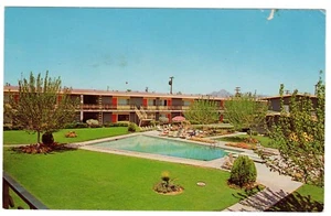 Postal vintage de 1966 de Arizona Motel Turney and Twilighters Phoenix - Imagen 1 de 2