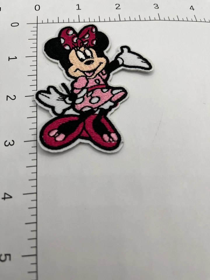Minnie Mouse Mickey Disney character Iron-On Embroidered Patch #55 - Image 1 of 1