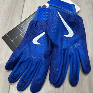 $74 NUOVO! GUANTI DA BATTUTA NIKE ALPHA ELITE BLU TAGLIA XL FD7868-434 - Foto 1 di 5