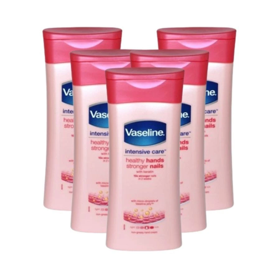Vaseline Intensive Care Hands & Nails Lotion 200ml Pack of 6