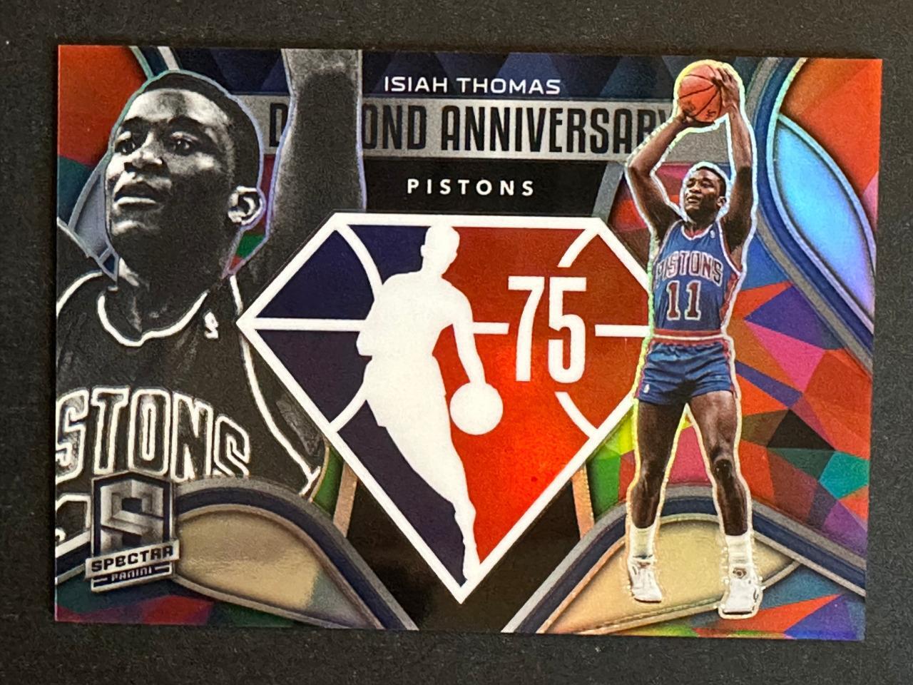 2021 Panini Spectra Diamond Anniversary #45 Isiah Thomas