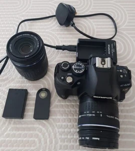 Olympus E620 Camera fully working, 2 lenses, remote, battery, charger, filter. - Picture 1 of 21