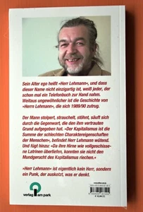 BLUTSBRÜDERKUSS, Herr Lehmann, Verlag a.Park, Berlin 1989 Imbiss des Verwerters - Bild 1 von 2