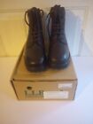 LL Bean Fleece Lined Brown Leather Lace Up Boots Womens 10( D)