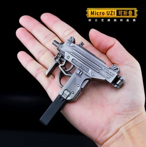 TOY 1/5 Mini Micro UZI 9 mm SMG pistola BattleField4 campo de batalla metal 6 pulgadas - Imagen 1 de 9