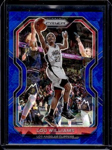 2020 Panini Prizm #151 Lou Williams Blue Ice /125 NM/Mint