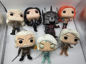 The Witcher Bundle x7 Pops- Triss Yennefer Ciri Eredin Geralt - No Boxs Vaulted - Picture 1 of 15