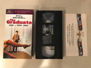 The Graduate (VHS, 1999) Dustin Hoffman, Anne Bancroft - Picture 1 of 3
