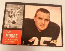 1962 Topps Football (P-EX) - Complete your set - Pick Your Card