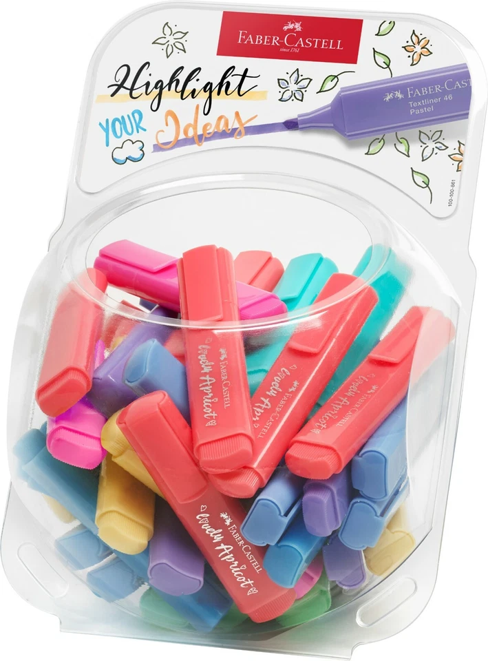 Faber Castell Textmarker Textliner Marker 1546 pastell  - Bild 1 von 1