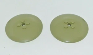 LEGO Ninjago : 2x Disque 6 x 6 radar - Réf 44375b vert olive - Set 70654 - Imagen 1 de 1