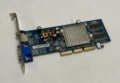 128MB Gigabyte nVidia GeForce FX5200 VGA / S-Vid Out / Comp AGP Graphics Card - Image 1 of 4