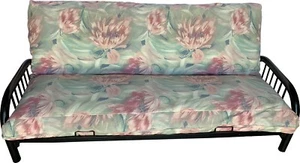 Funda Colchón Futón Lona Deco#34 Queen Size, Protector Cama, Fundas Lavables - Imagen 1 de 1