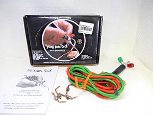 { Jewelers Micro Mini Gas Little Torch Welding Soldering kit 4 tips US - Picture 1 of 1