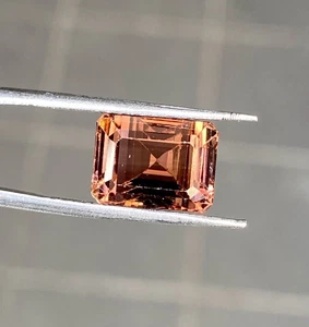 Turmalin, 7,79ct, 11x7mm Smaragdschliff, loser Turmalin Edelstein. Afghanistan - Bild 1 von 7